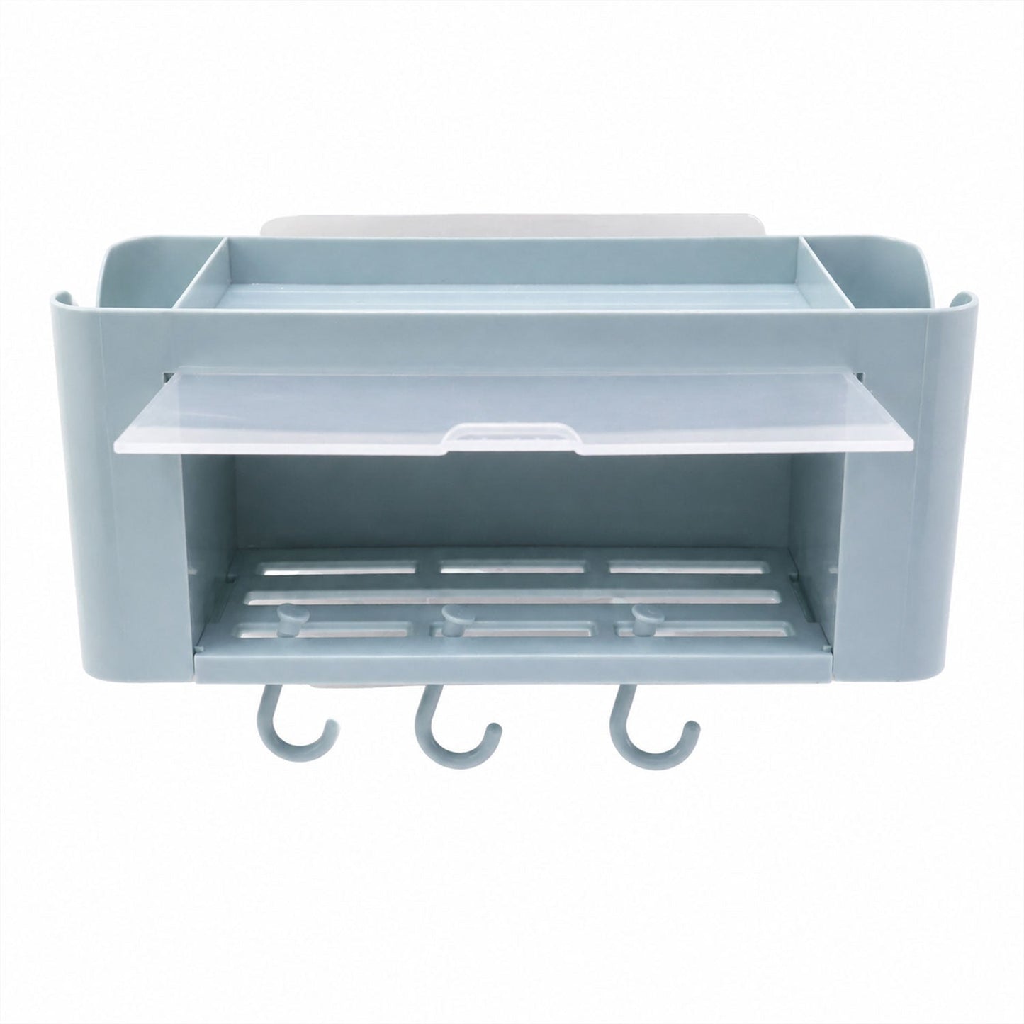 Storage shelf white bg