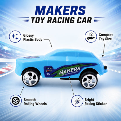 Vibrant toy cars for kids' active play