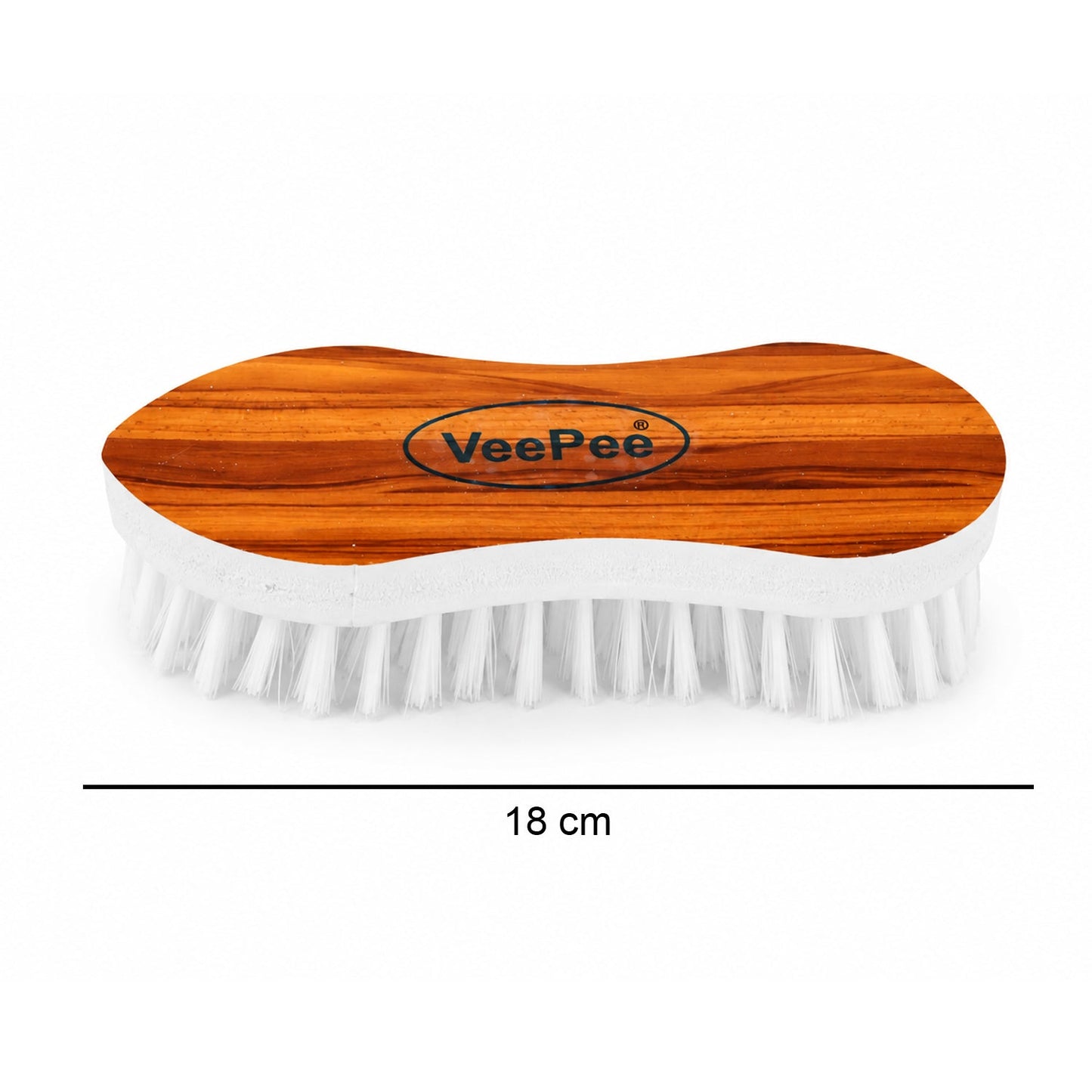 Cloth washing brush size 18 cm on kitchen counter