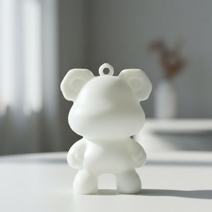 Small bear shaped keychain option for gifting and personal use